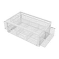 thumbnail image 1 of Miulika Support de Moniteur avec Tiroir et Porte-Stylo Support d'Imprimante pour Ordinateur Portable Blanc, 1 of 9