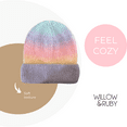 thumbnail image 4 of Willow & Ruby Women's Tie Dye Beanies - Ladies Winter Hat, 4 of 5
