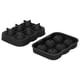 thumbnail image 5 of Bola 6 Cavidades DIY Cubitos De Hielo Molde Para Hacer Bolas De Hielo Bandeja De Molde Para Bar Fiesta Cóctel Uso Negro, 5 of 7