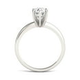 thumbnail image 2 of Charles & Colvard 14K White Gold Moissanite 9x6mm Pear Engagement Ring-Size 7 1.50ct DEW, 2 of 5