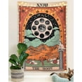 thumbnail image 3 of KSCD Tarot Tapestry The Moon Tapestry The Star Tapestry Moon Tarot Tapestry Medieval Europe Divination Tapestry Wall Hanging Mysterious Tapestries for Room, 3 of 6