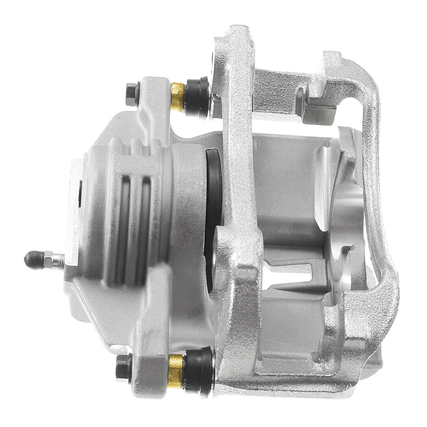 Detroit Axle - 2pc Front Brake Calipers for 97-03 Chevy Malibu 99-05 Grand Am 99-04 Alero Disc Brake Calipers w/Brackets 1999 2000 2001 2002 2003 Replacement Assembly