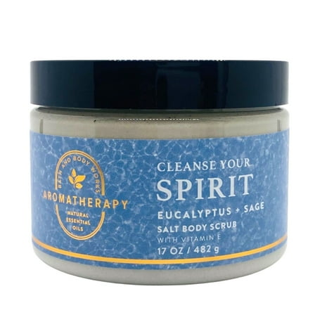 Bath and Body Works Cleanse Your Spirit Salt Body Scrub (17 OZ / 482 G)