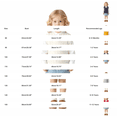 thumbnail image 4 of Toddler Kids Sweater Vest V Neck Cable Knit Sleeveless Uniform Knitwear, 4 of 6