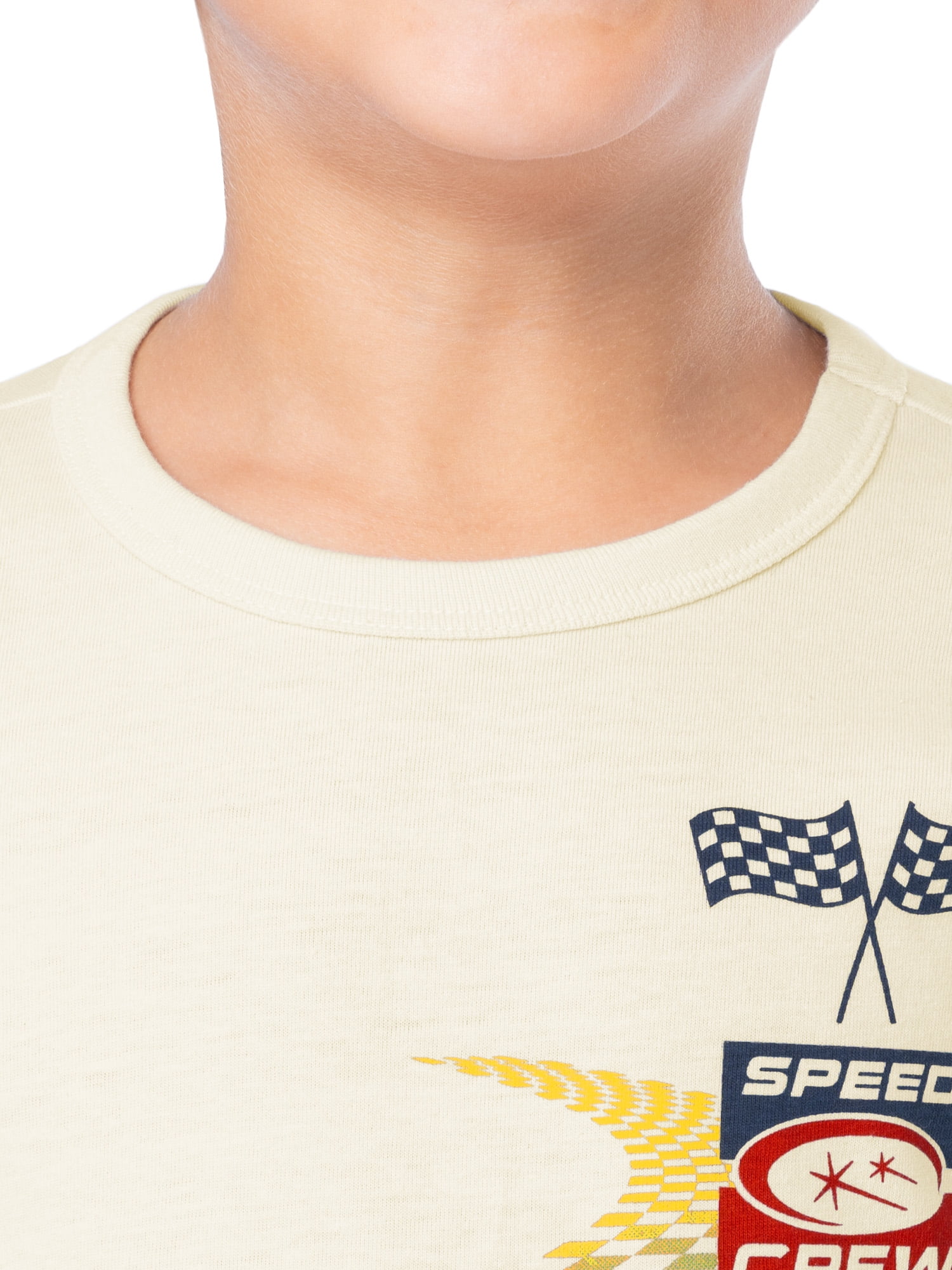 Wonder Nation Boy's Short Sleeve Elevated Graphic T-Shirt, Sizes 4-18 & Husky