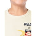 thumbnail image 4 of Wonder Nation Boy's Short Sleeve Elevated Graphic T-Shirt, Sizes 4-18 & Husky, 4 of 9