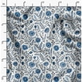 thumbnail image 2 of Soimoi Cotton Satin Spandex Blue Fabric By the Yard - 54 Inch Wide - Florals Print Fabric - Elegant and Timeless Patterns for Fashion and Home Decor Printed Fabric, 2 of 6