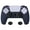 S_Midnight Blue, variant on PlayVital Transparent Clear White Pure Series Anti-Slip Silicone Cover Skin for PS5 Controller, Soft Rubber Case for PS5 Wireless Controller with Clear White Thumb Grip Caps