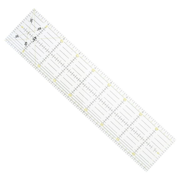 30/45/60cm Quilting Sewing Patchwork Ruler Cutting Tool Thick Transparent DIY