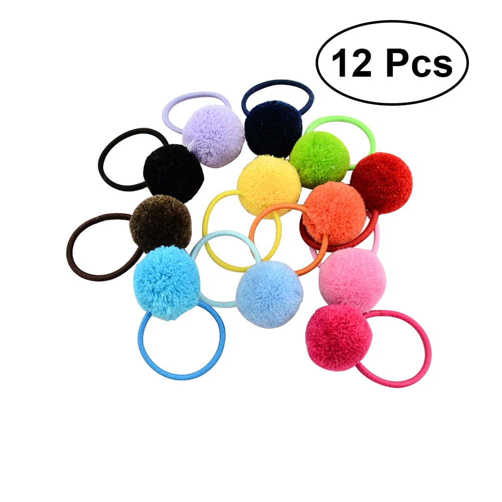 hair ball ponytail holders
