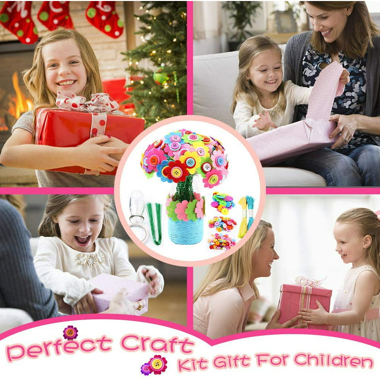 AMERTEER Arts and Crafts Supplies for Kids Toddler DIY Art Craft