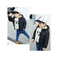 thumbnail image 4 of Luxsea Kids Winter Warm Jacket Children Plus Velvet Cotton Hooded Puffer Coat for 2-7 Y, 4 of 6