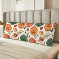 thumbnail image 6 of Lsque Autumn Pumpkins Body Pillow Case Cover,Ultra-Soft Microfiber Bed Pillow Cases 20x54 inches,Elegant Bedding,Breathable Durable Pillow Cover with Envelope Closure, 6 of 8
