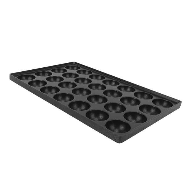 Bandeja Para Hornear Albóndigas, Bandeja Takoyaki De 28 Orificios Uso Conveniente Material De Aluminio Recubrimiento Antiadherente Para Hacer Huevos De Codorniz Takoyaki Para