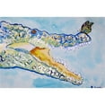 thumbnail image 1 of Betsy Drake DM548 Tapis de Porte Croco et Papillon 18 x 26 Po, 1 of 4