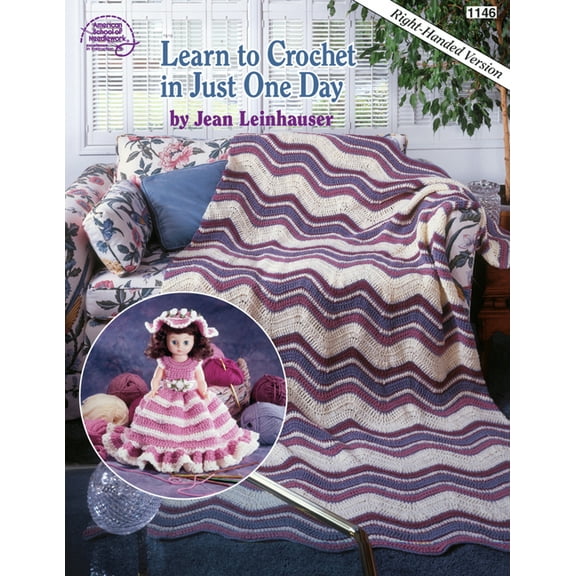Annie's: Learn to Crochet in Just One Day, Book 1 (Paperback)