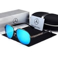 thumbnail image 1 of Mercedes Amg Herren Uv400 Sonnenbrille Sport Conducción Golf Outdoor Aviator Brille Azul, 1 of 1