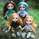 thumbnail image 2 of Muñeca BJD de 16CM, ropa de princesa de moda informal, accesorios de traje, decoración desnuda, pelo Multicolor, juguete de regalo para niña（A8 Clothes only, 2 of 5