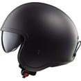 Casco Moto Jet Ls2 Spitfire 2 Matt Black Flag
