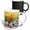 Multicolor, variant on 3drose, Italy, Apulia,laterza. Field of Barley with Poppies, 11oz Two-tone Black Mug