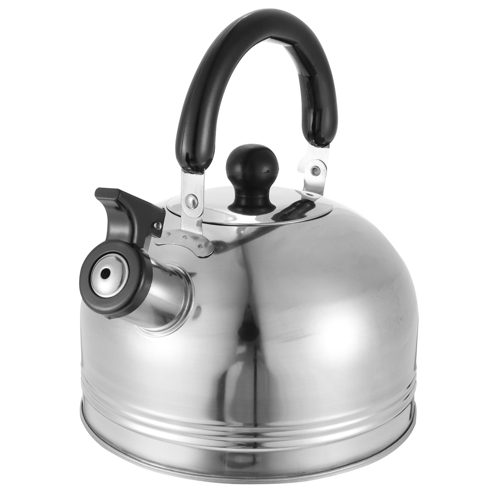DOITOOL Whistling Tea Kettle Stainless Steel Stovetop Whistling Tea Pot Water Kettle for Home Kitchen Camping Hiking 