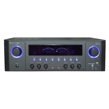 Technical Pro RXM7BT 1000W Home Receiver – Bluetooth Amplifier, USB/SD/FM, Karaoke Ready