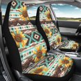 thumbnail image 4 of XYZCANDO Sunflower Pattern Front Seats Protector 2 Piece Full Protection Vehicle Seat Covers Car Interior car Front Seats, Breathable Waterproof SUV Van, 4 of 10