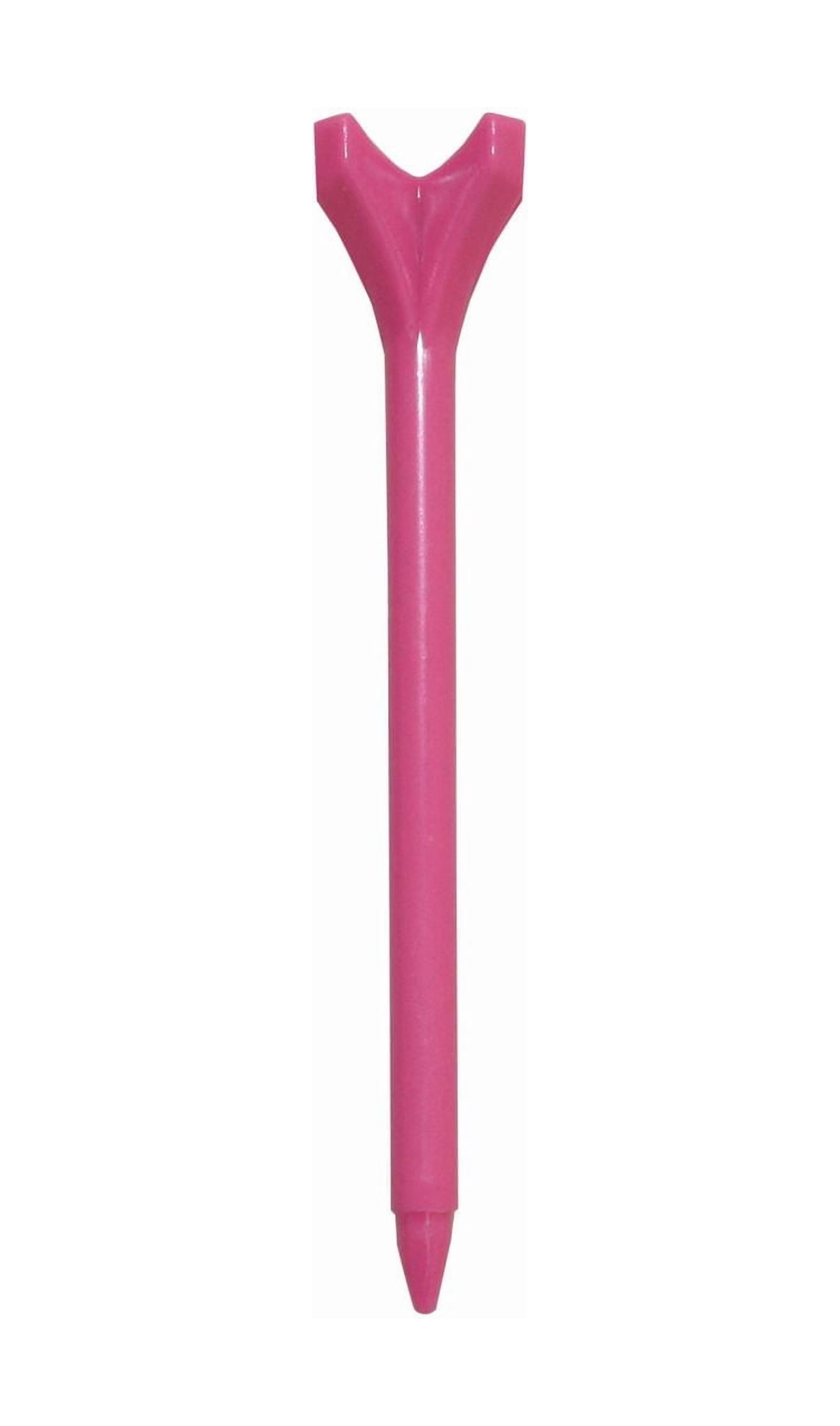 2 3/4" (69mm) Orange Performance Plastic Golf Tees, pack of 20 by Tour Mission