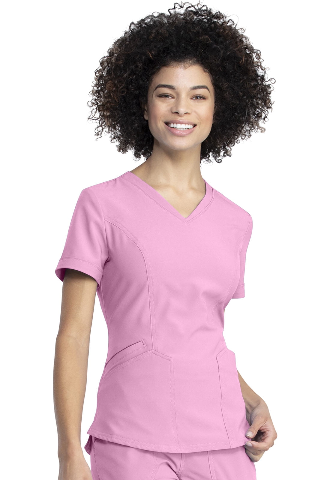 Dickies Retro Medical Scrubs Top for Women VNeck Plus Size DK790, 3XL