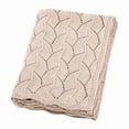 thumbnail image 1 of Manta de bebé Loyfoky 76x102 cm 100% algodón beige, 1 of 7