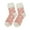 Light Orange, variant on Eoperou 1 Pair Women Socks Fuzzy Fluffy Thickened Stretchy Super Soft Keep Warm Coral Fleece Love Heart Autumn Winter Floor Sleeping Socks for Daily Wear