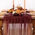 thumbnail image 2 of Tapete de mesa DeZerlor rojo burdeos, paquete de 6 unidades, 89 x 305 cm, 2 of 7