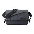 thumbnail image 4 of Bolso de hombro de gran capacidad para hombre, bandolera, mochilas informales, de nailon Gris oscuro Jinwen Bolsos cruzados, 4 of 8