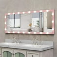 "ANYHI Full Body Mirror with LED Lights, 63"" x 23.6"", Wall Mounted