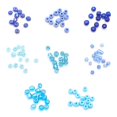 thumbnail image 5 of 1900pcs Mixed 6/0 Glass Seed Beads Round Loose Spacer Beads Blue 4mm Hole: 1mm, 5 of 7