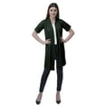 thumbnail image 2 of Moomaya Cardigan Long à Manches Mi-Longues Ouvert pour Femmes Coupe Légère d'Été, 2 of 7