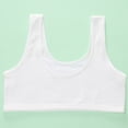 thumbnail image 6 of LYMAYTER Teens Girls Seamless First Training Bras Young Girls Soft Comfortable Sports Bralette Tops, 6 of 7