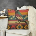 thumbnail image 2 of YINGXI Throw Pillow Case Ethnic Pattern On Pillow Cushion Cover Square Pillowcase 12x12in, 2 of 5