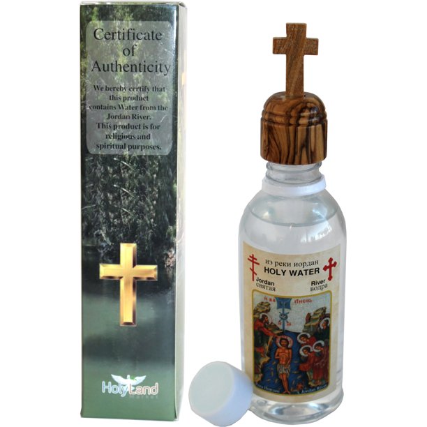 Holy Water from Jordan River 8.5 Full Ounces