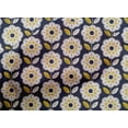 thumbnail image 4 of oneOone Cotton Cambric Royal Blue Fabric Florals Craft Projects Decor Fabric Printed By The Yard 42 Inch Wide, 4 of 4