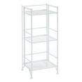 thumbnail image 3 of Convenience Concepts Xtra Storage 3 Tier Folding Metal Shelf, White, 3 of 5