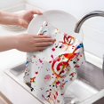 thumbnail image 3 of Music Note Kitchen Towel and Dishcloths Sets of 2, Musical Dish Towels for Drying Dishes, Soft Absorbent Tea Hand Cloth for Kitchen Farmhouse Bathroom Home Decor, 3 of 6