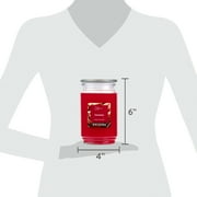 Mainstays Single-Wick Scented Glass Jar Candle, Cinnamon, 20oz.