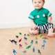 thumbnail image 5 of Juego de juguetes de plástico con modelo de dinosaurio, 24 piezas, juego de Zulema Figuras Dinosau, 5 of 8