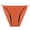 Orange, variant on Women's Bikini Bottoms String Cheeky Bathing Suit Bottoms Low Waist Swimwear Black,L
