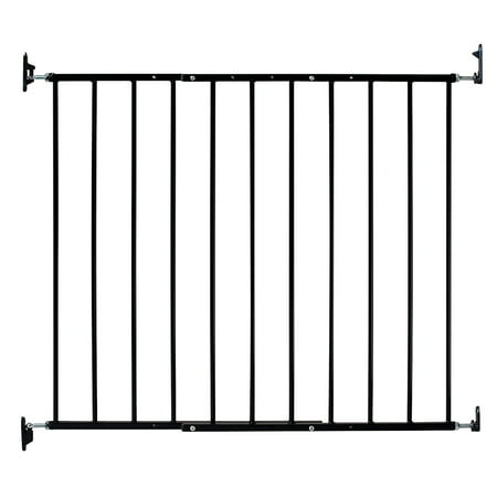UPC: 0786441020035 | KidCo G2001 Safeway Stair Top Quick Release Baby Gate  42.5×30.5 In  Black