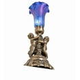 thumbnail image 5 of Meyda Tiffany - 11038 - One Light Mini Lamp - Twin Cherub - Antique Copper, 5 of 7
