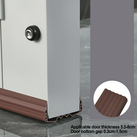 

Fule Double Layer Door Seals Weather Stripping Under Door Sweep Bottom Seal Strip