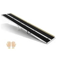 thumbnail image 1 of VEVOR Portable Wheelchair Ramp, 12FT, Non-Slip Aluminum Folding Handicap Ramp for Wheelchair, 800 lbs Capacity, Door Threshold Ramps, 1 of 9