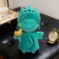 thumbnail image 5 of Liberty Statue Plush Doll Exquisite Stuffed Figure With Golden Torch For Patriotic Themed Decor & Gifting(Green-21Cm), 5 of 6
